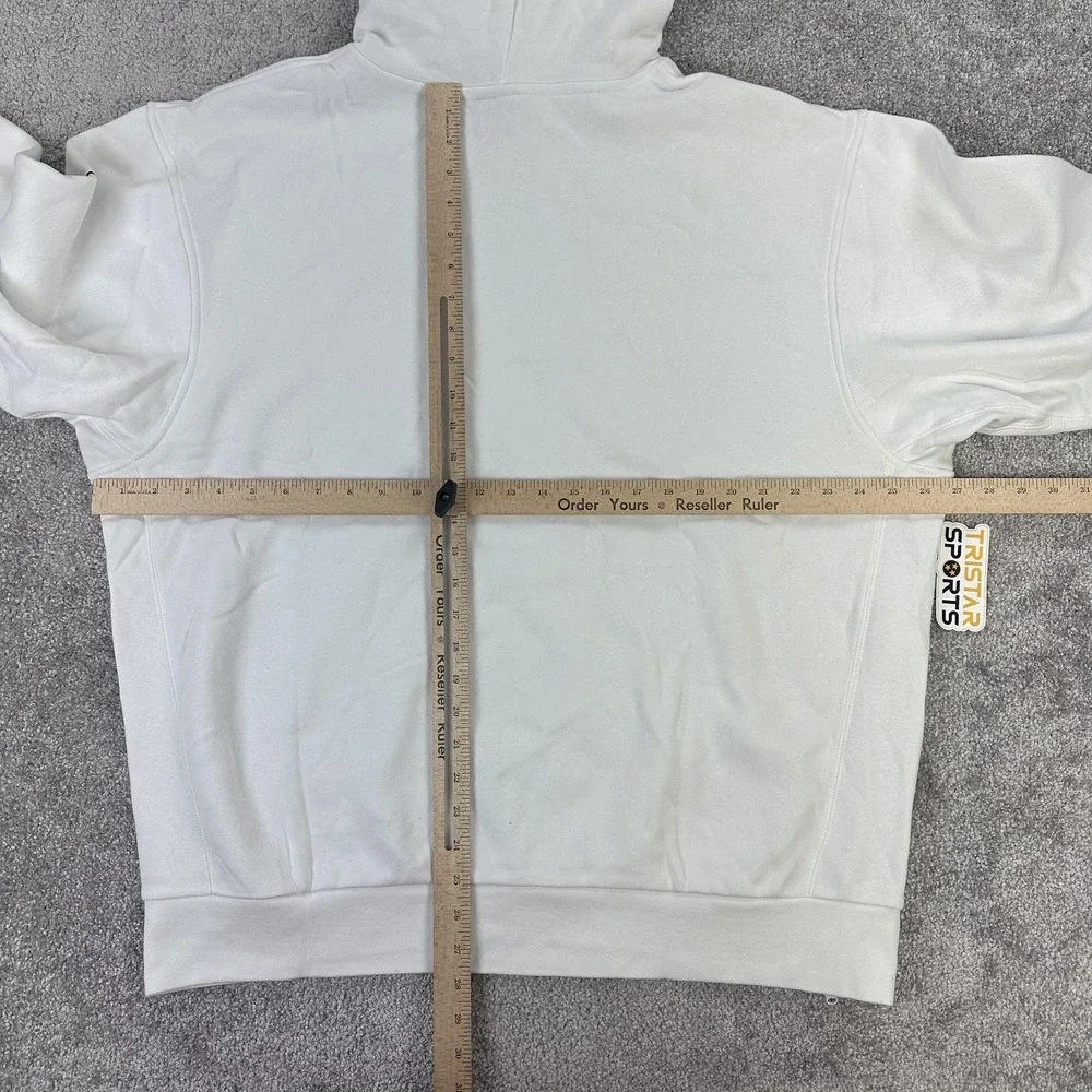Nike Sabrina Ionescu Hoodie Mens XL White Swoosh Basketball Pullover Sideline